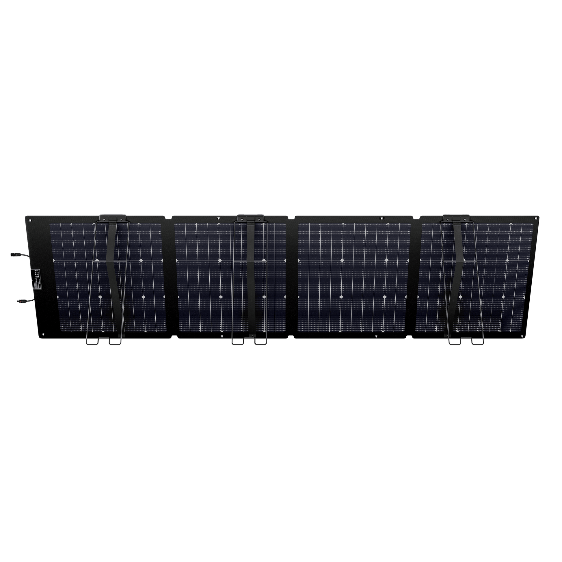 EcoFlow 220W bifacial portable solar panel for outdoor survival and emergency preparedness