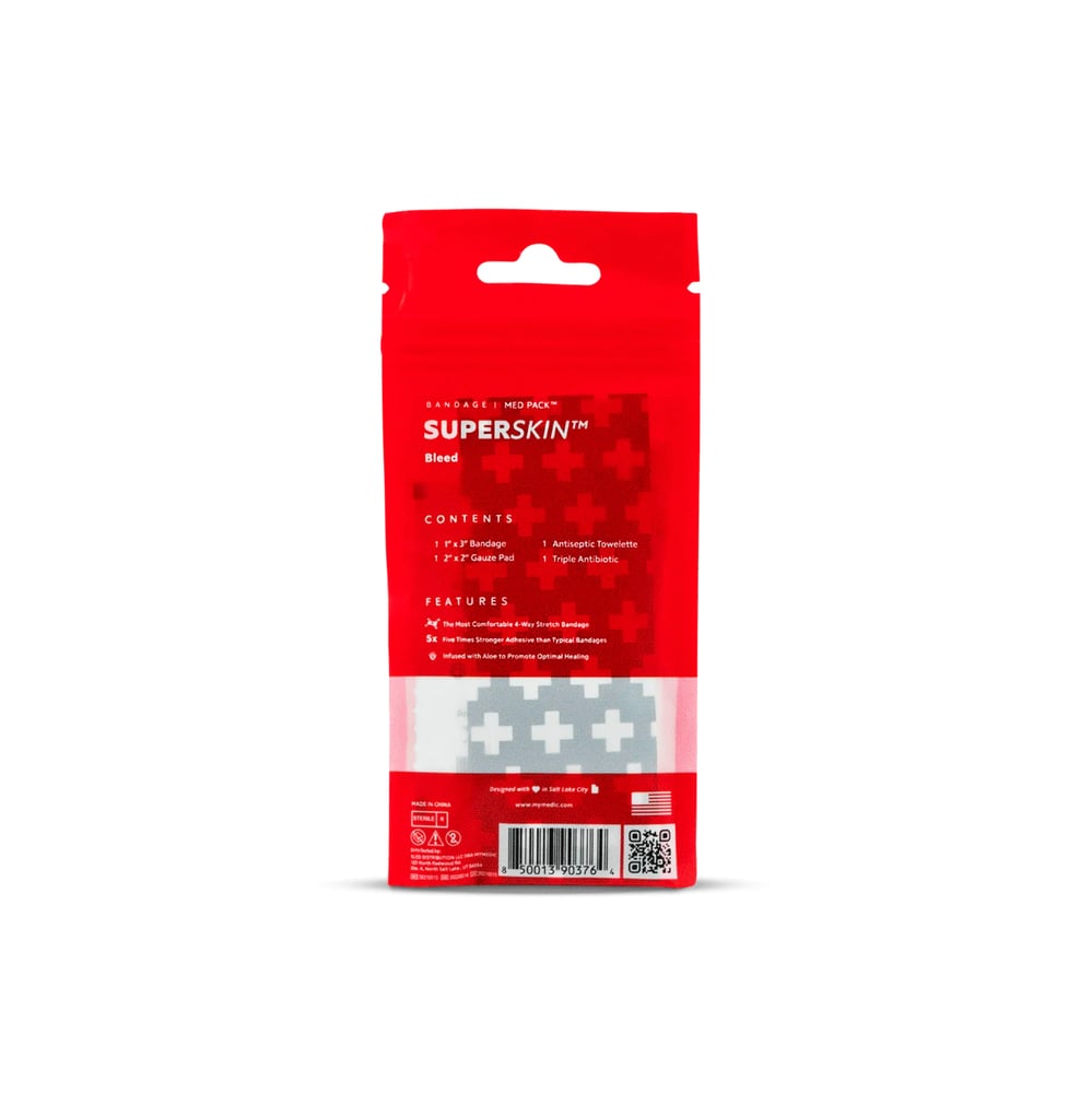 MY MEDIC - SuperSkin® Bandage 10-Pack Compact First Aid Solution
