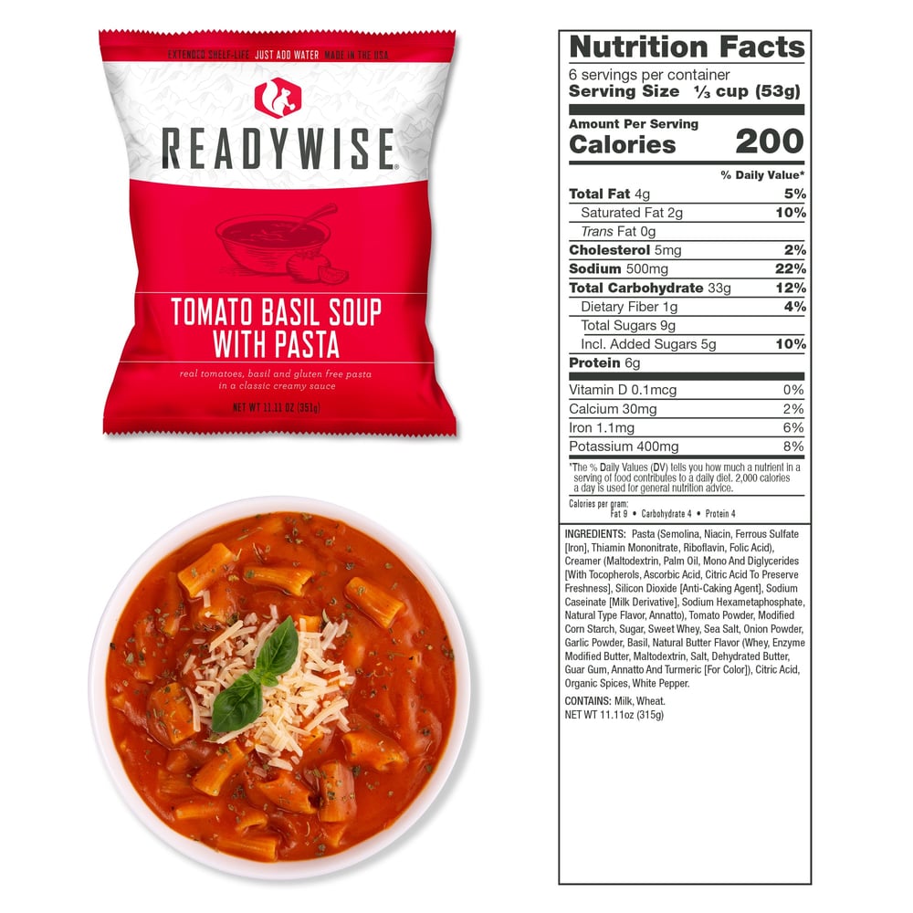 ReadyWise - 120 Serving Entrée Bucket