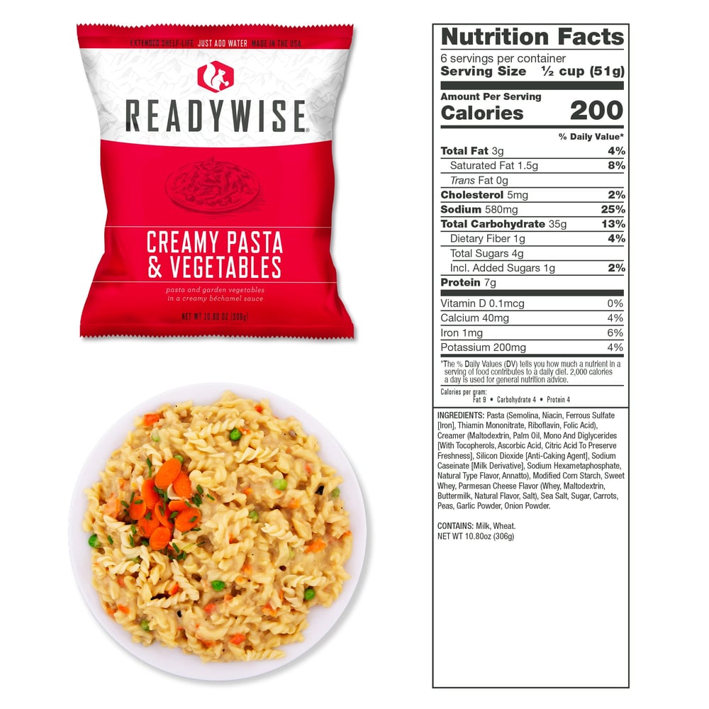 ReadyWise - 120 Serving Entrée Bucket