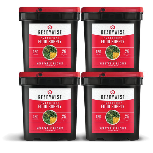 ReadyWise - 480 Serving Freeze Dried Vegetable Bundle